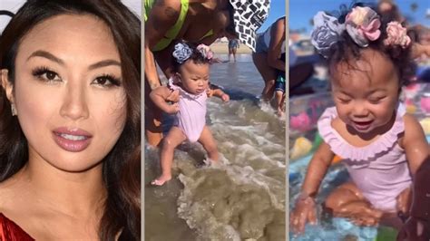 jeannie mai beach|Jeannie Mai And Daughter Monaco Outing At Beach